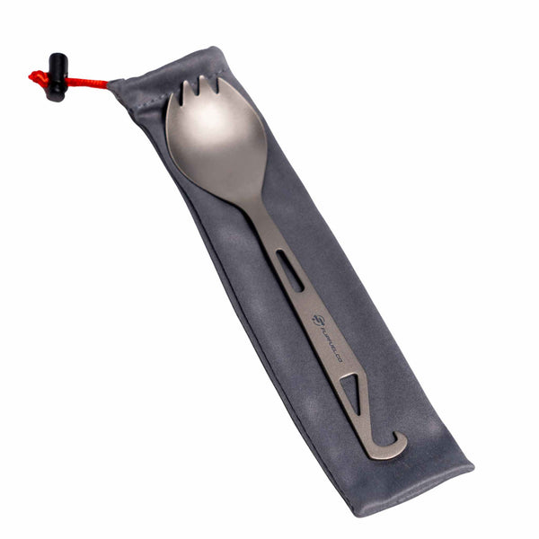 FlipFuel® Titanium Spork