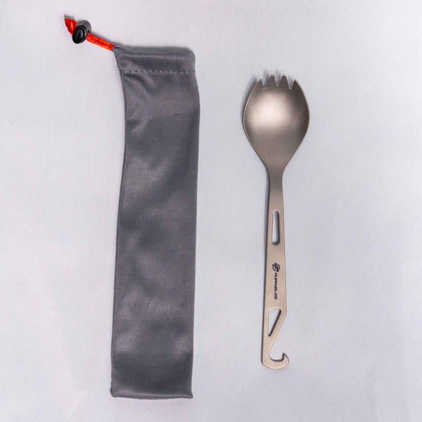 FlipFuel® Titanium Spork